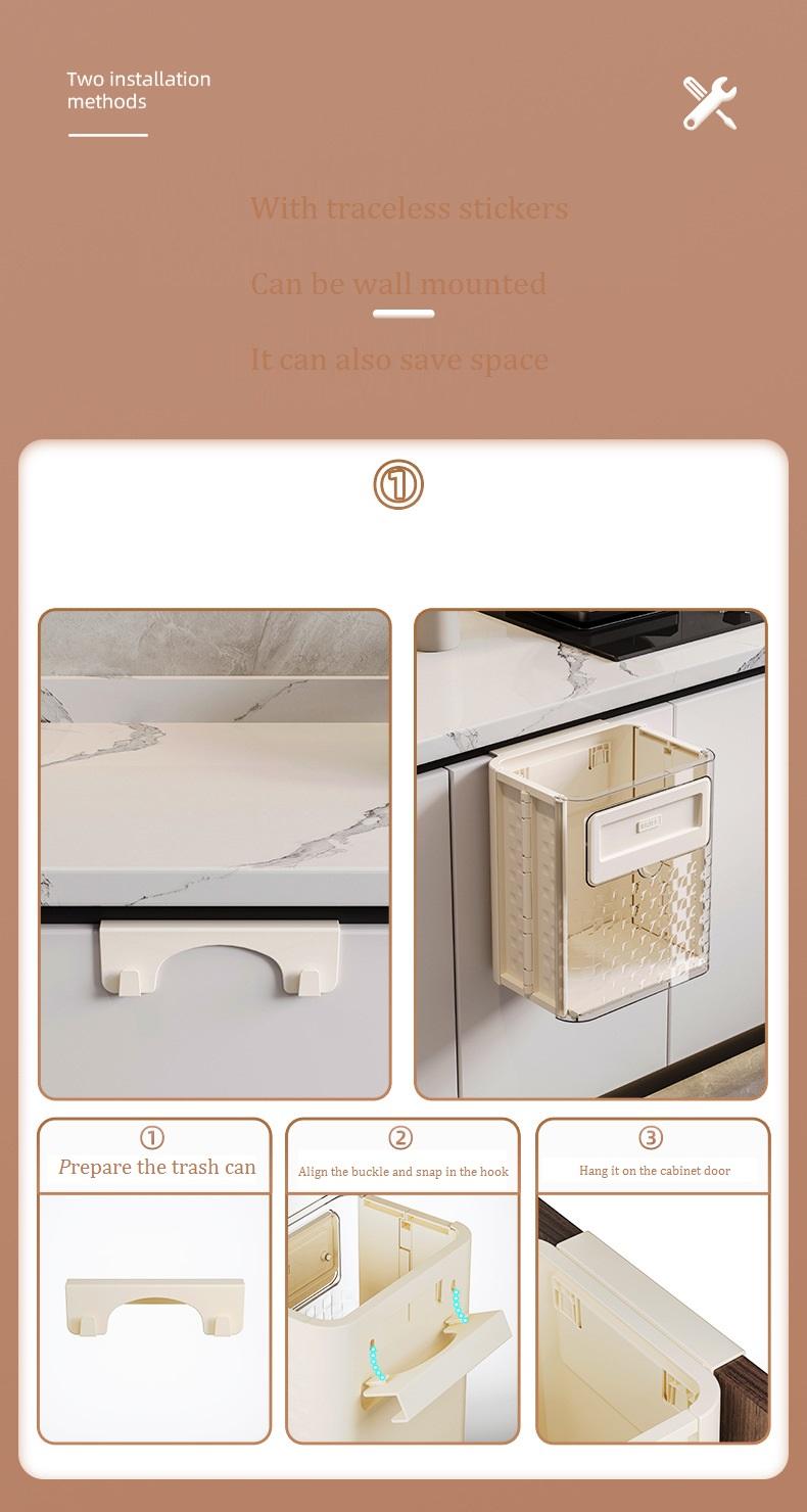 Foldable Wall Mounted Trash Can